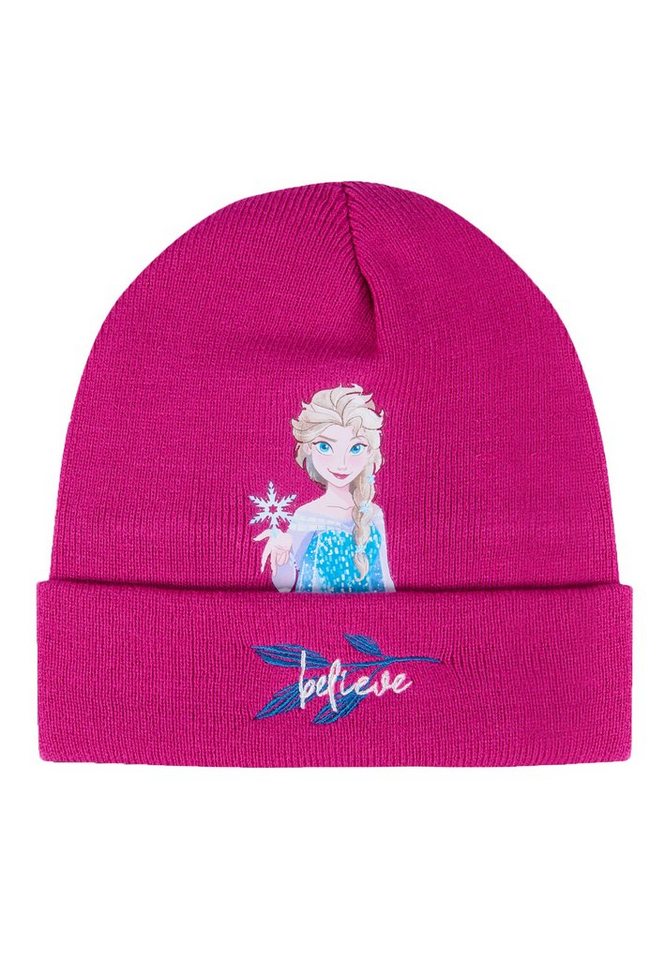 ONOMATO! Beanie Frozen - Die Eiskönigin Elsa Mädchen Winter-Mütze von ONOMATO!