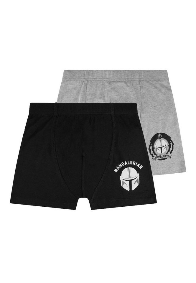 ONOMATO! Boxershorts Star Wars The Mandalorien Jungen Retro Boxer 2er Pack (2-St) von ONOMATO!