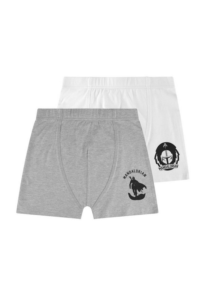ONOMATO! Boxershorts Star Wars The Mandalorien Jungen Retro Boxer 2er Pack (2-St) von ONOMATO!