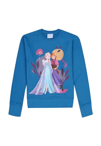 ONOMATO! Frozen 2 - Die Eiskönigin Anna & ELSA Sweat-Shirt Pullover, Größe Kids:110-116 von ONOMATO!