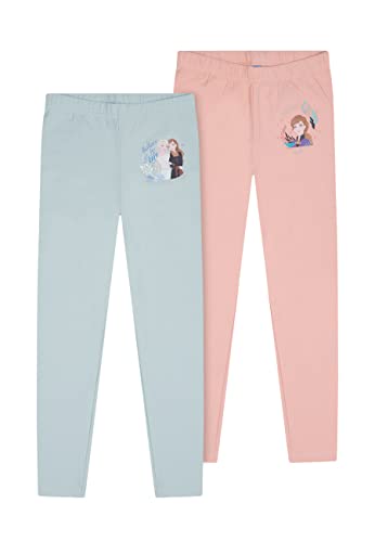 ONOMATO! Frozen - Die Eiskönigin Anna und ELSA Mädchen Leggings, Größe Kids:110-116 von ONOMATO!