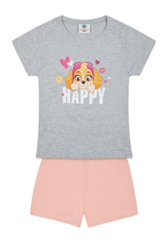 Paw Patrol Girl Skye Sommer Schlafanzug Shorty Pyjama-Set kurz, Größe Kids:110-116 von ONOMATO!