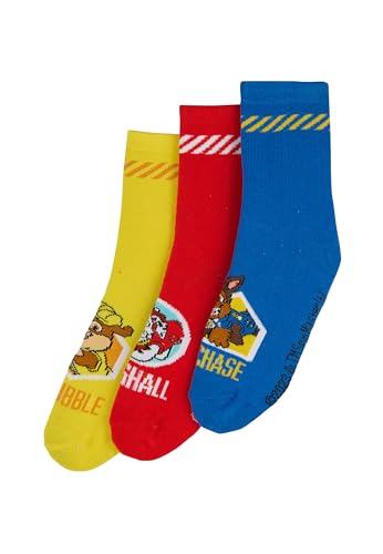 ONOMATO! Paw Patrol Kinder Jungen Socken Set 3 Paar, Größe:27/30 von ONOMATO!