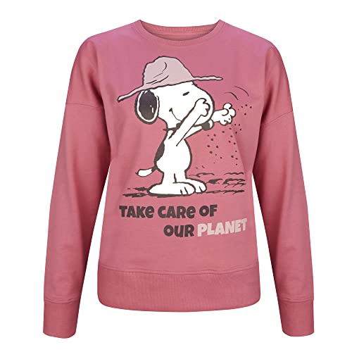 ONOMATO! Peanuts Snoopy Damen Sweater Sweatshirt Pullover Cradle to Cradle von ONOMATO!
