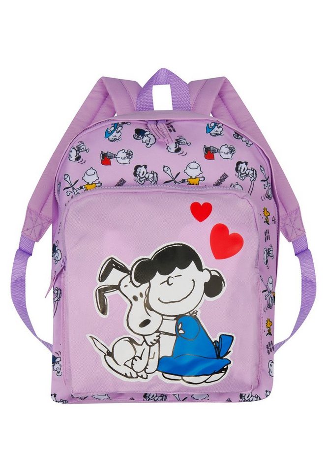 ONOMATO! Rucksack Peanuts Snoopy Lucy Kinder Mädchen Kindergarten Rucksack Tasche von ONOMATO!