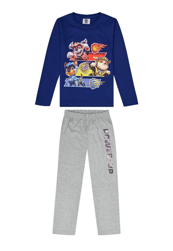 ONOMATO! Schlafanzug Pyjama-Set Jungen langarm Baumwolle Chase Marshall Rubble (2 tlg) von ONOMATO!