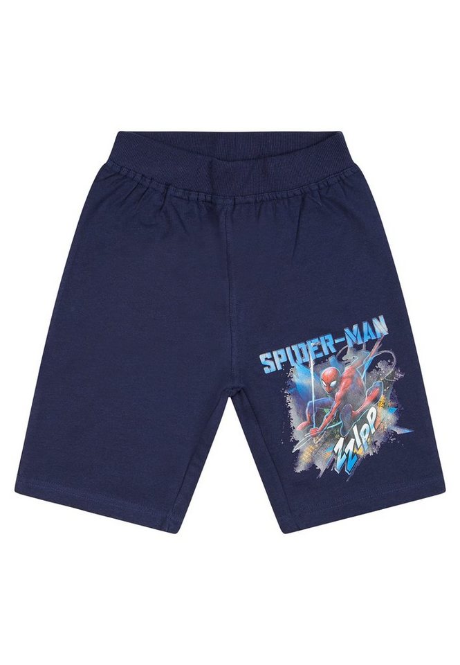 ONOMATO! Shorts Spider-Man Kinder kurze Hose Bermuda Jungen Shorts von ONOMATO!