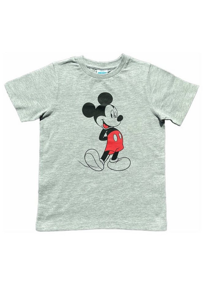 ONOMATO! T-Shirt Mickey Kinder Jungen Shirt in Grau von ONOMATO!