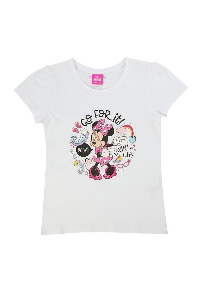 ONOMATO! T-Shirt »Minnie Mouse Kinder Mädchen T-Shirt Oberteil Top Shirt« MIni Maus von ONOMATO!