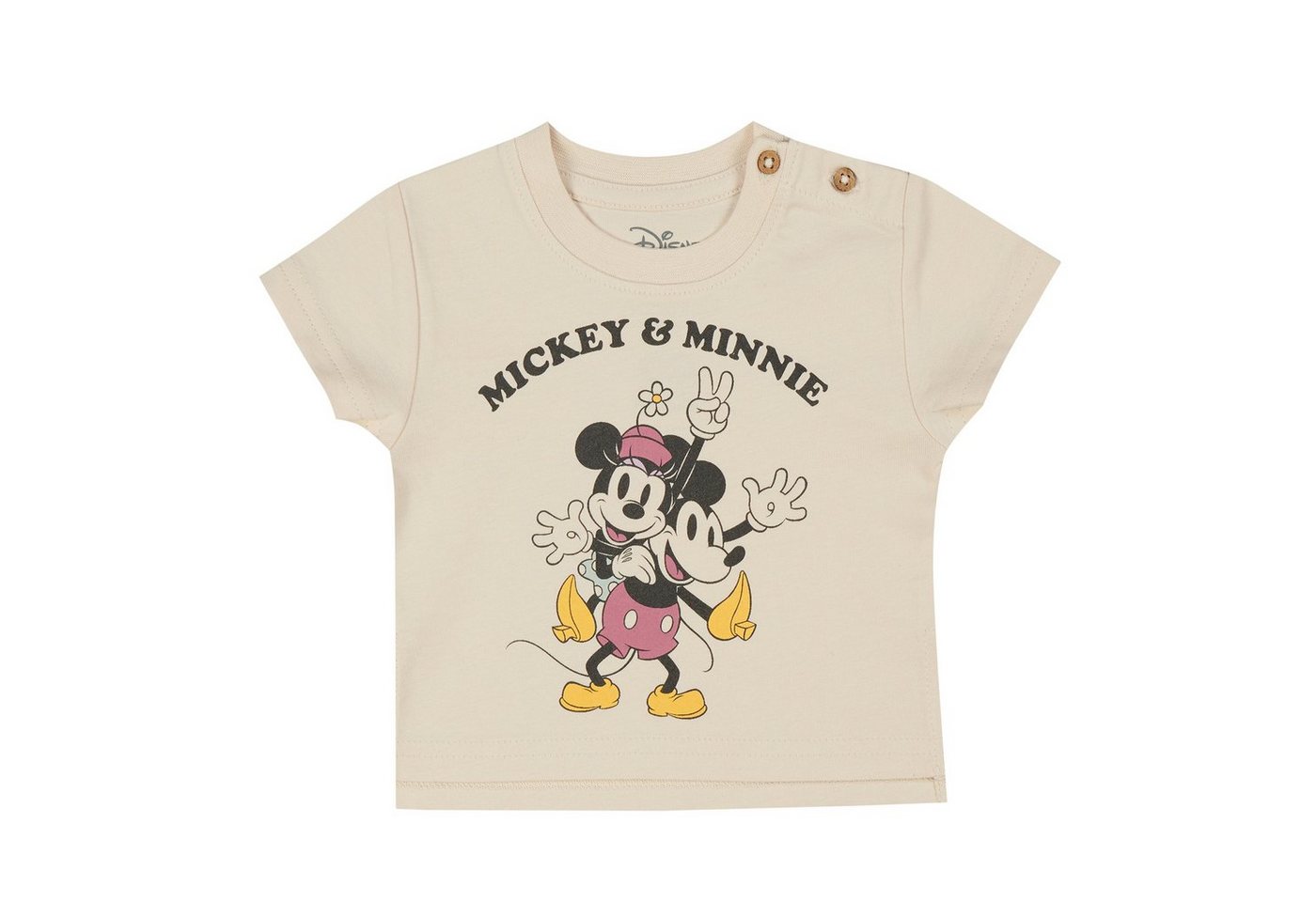 ONOMATO! T-Shirt Minnie und Mickey Mouse Mädchen T-Shirt kurzarm Cradle to Cradle Mini Maus von ONOMATO!