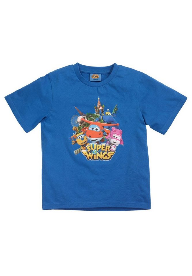 ONOMATO! T-Shirt Super Wings Kinder Jungen Kurzarm-Shirt von ONOMATO!