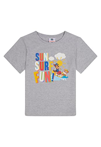 Paw Patrol Kinder Jungen T-Shirt Sun Surf Fun Oberteil Kurzarm, Größe Kids:110-116 von ONOMATO!