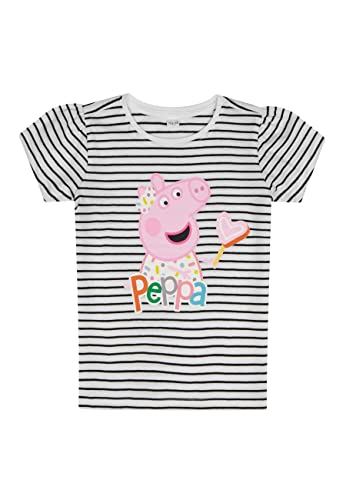 Peppa Wutz Pig Kinder Mädchen T-Shirt (as3, Numeric, Numeric_98, Numeric_104, Regular) von ONOMATO!
