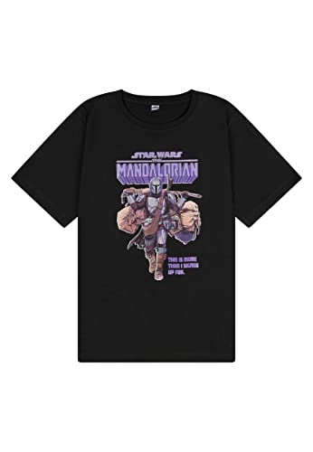 Star Wars The Mandalorian Jungen Kinder T-Shirt, Größe Kids:134-140 von ONOMATO!