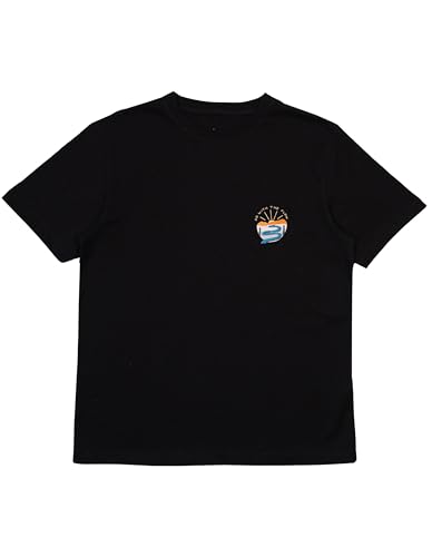 ONTRAIL The Flow 100% Baumwolle Herren T-Shirt Kurzarm T-Shirt Besticktes Unisex Basic T-Shirt XL von ONTRAIL