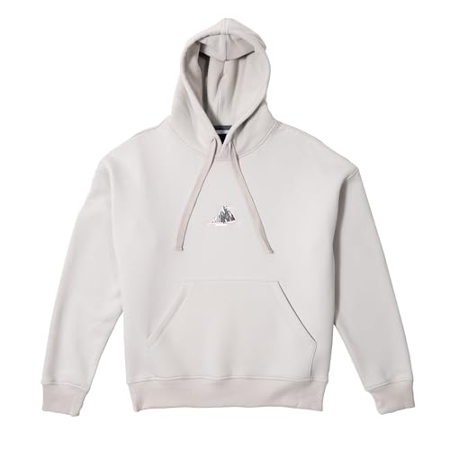 ONTRAIL Uludağ Hoodie, Unisex-Stickerei-Design, 80% Baumwolle, 20% Polyester, Fleece-Futter, Bequeme Passform von ONTRAIL