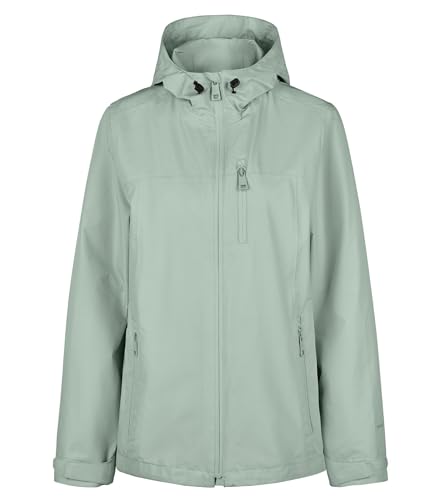 ONUA Regenjacke oder Herbstjacke Damen, winddichte, wasserdichte & atmungsaktive Funktionsjacke mit thermisch versiegelten Nähten, ideal als Wanderjacke, Sport- & Outdoorjacke von ONUA