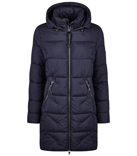 ONUA Winterjacke Damen, warmer, langer Steppmantel mit abnehmbarer Kapuze, auch als Wintermantel oder Outdoorjacke gefüttert mit veganer Daune (Größe 36-48) von ONUA