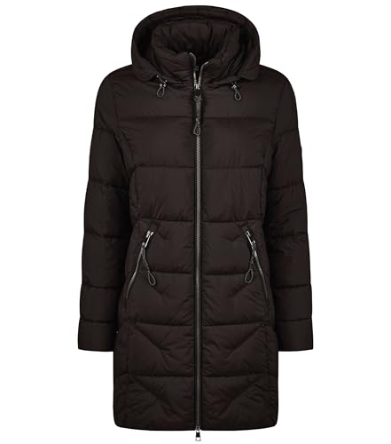 ONUA Winterjacke Damen, warmer, langer Steppmantel mit abnehmbarer Kapuze, auch als Wintermantel oder Outdoorjacke gefüttert mit veganer Daune (Größe 36-48) von ONUA