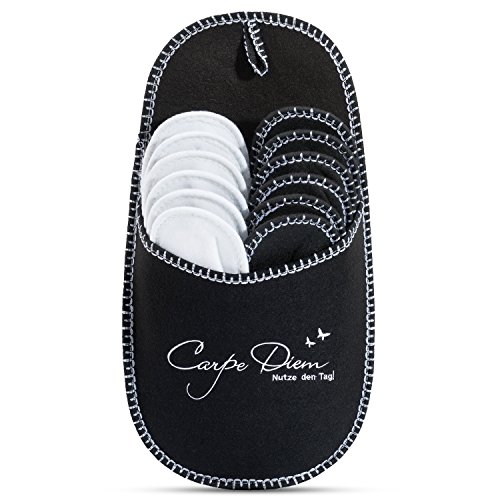 ONVAYA ABS Gästepantoffel Carpe Diem | 6er Set | Hausschuhe | Pantoffel | Gästehausschuhe | aus Filz von ONVAYA