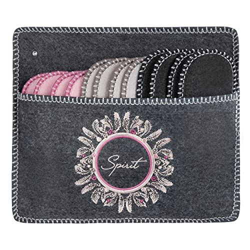 ONVAYA® ABS Gästepantoffel | Spirit | 6er Set | Antirutsch Sohle | Hausschuhe | Filzpantoffel | Gr. 36-45 Gästehausschuhe von ONVAYA