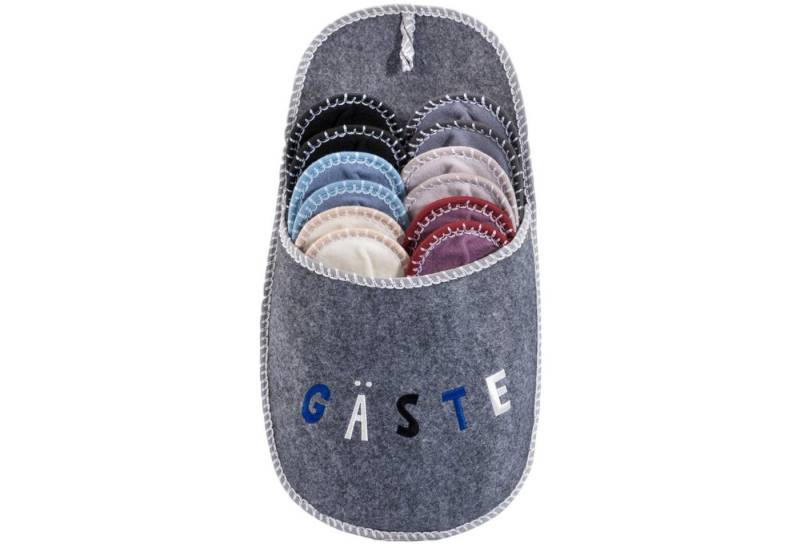 ONVAYA ABS Gästehausschuhe Gast 6er Set, Gästepantoffel, Hausschuhe Pantoffel von ONVAYA