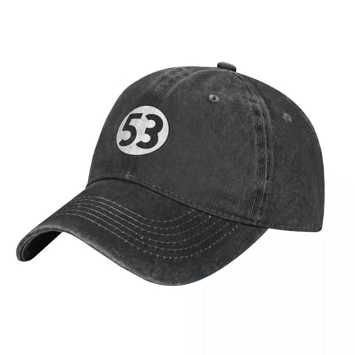 OOAXBEED Basecap Herbie's 53 Symbol Cowboyhut Strandhut Golfbekleidung Mädchenhüte Herren von OOAXBEED