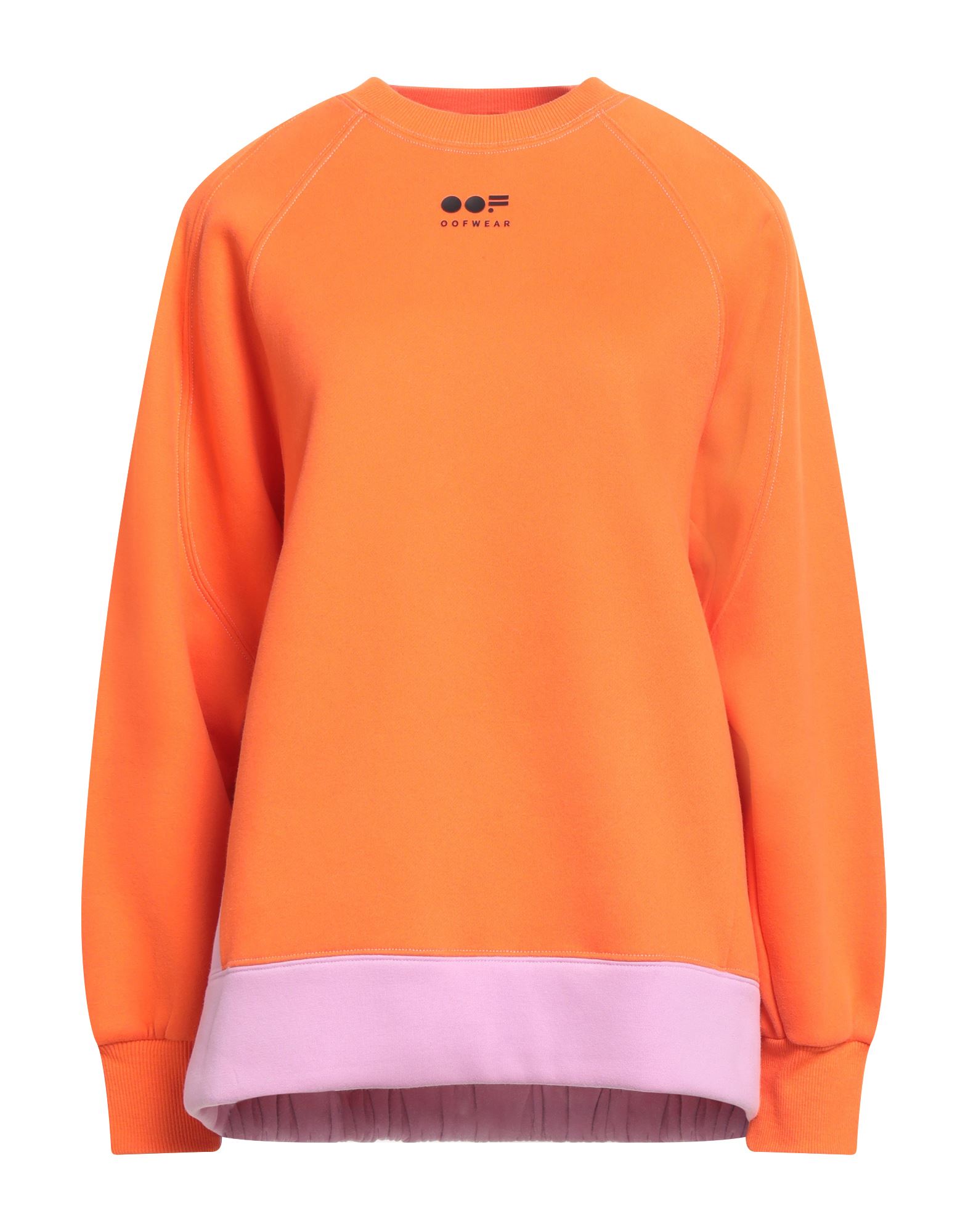 OOF WEAR Sweatshirt Damen Orange OOF WEAR Sweatshirt Damen Orange von OOF WEAR