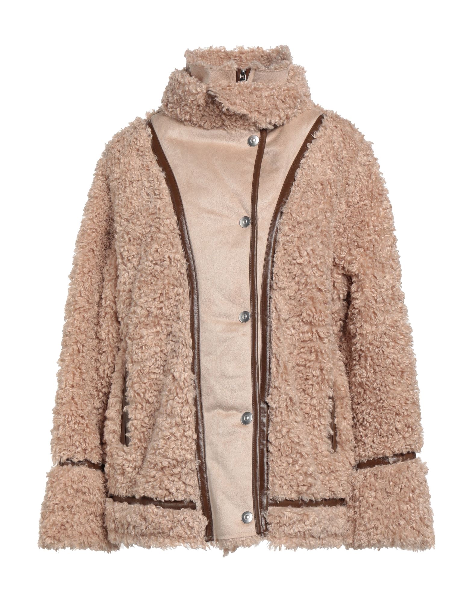 OOF Shearling- & Kunstfell Damen Beige von OOF