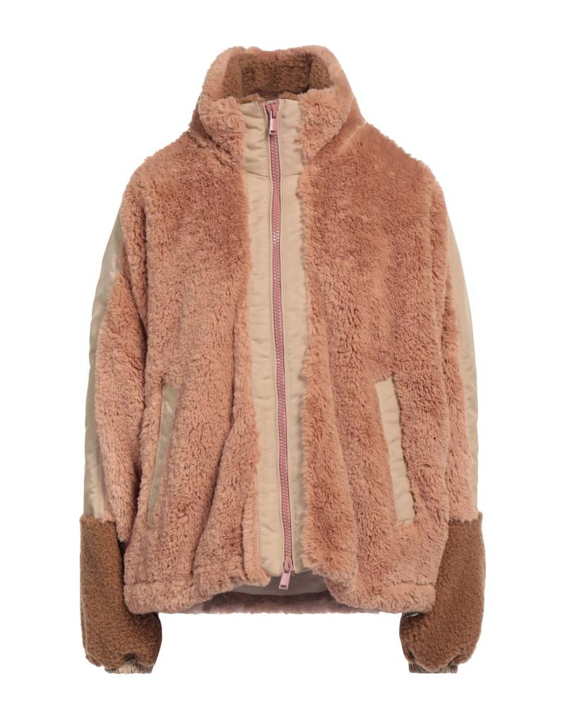 OOF WEAR Shearling- & Kunstfell Damen Hellbraun von OOF WEAR