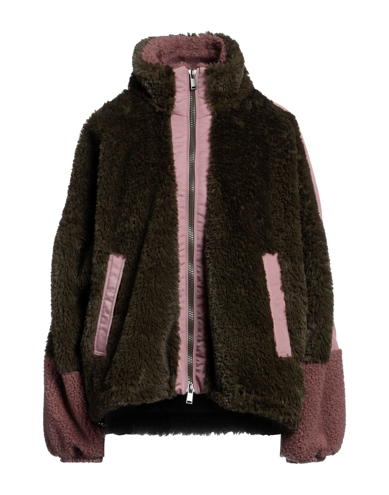 OOF Shearling- & Kunstfell Damen Militärgrün von OOF