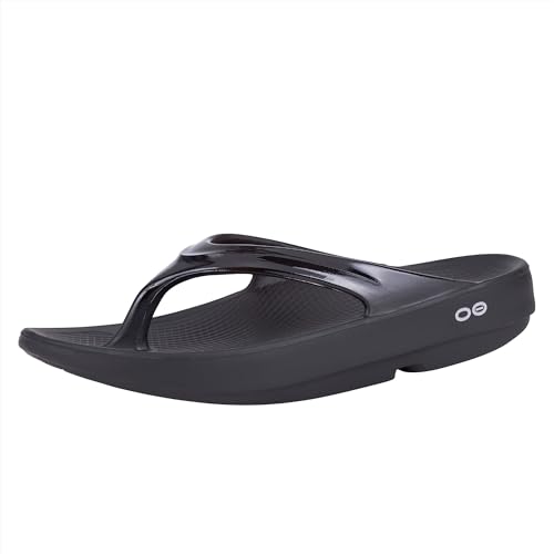 OOFOS Damen OOlala Sport-& Outdoor Sandalen, Schwarz (Black), 38 EU von OOFOS