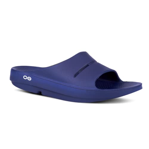 OOfos Herren Ooahh Sport-& Outdoor Sandalen, Blau (Navy), 45 EU von OOFOS