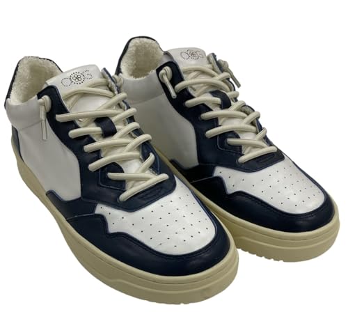 OOG Damen Leder Sneaker (Navy, EU Schuhgrößensystem, Erwachsene, Damen, Numerisch, M, 40) von OOG, GENERATION