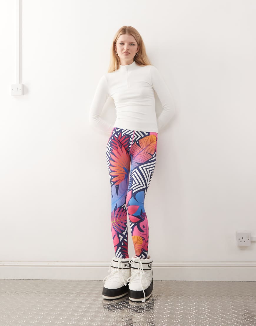 OOSC - Big Poppa - Bunte Baselayer-Leggings für Damen von OOSC