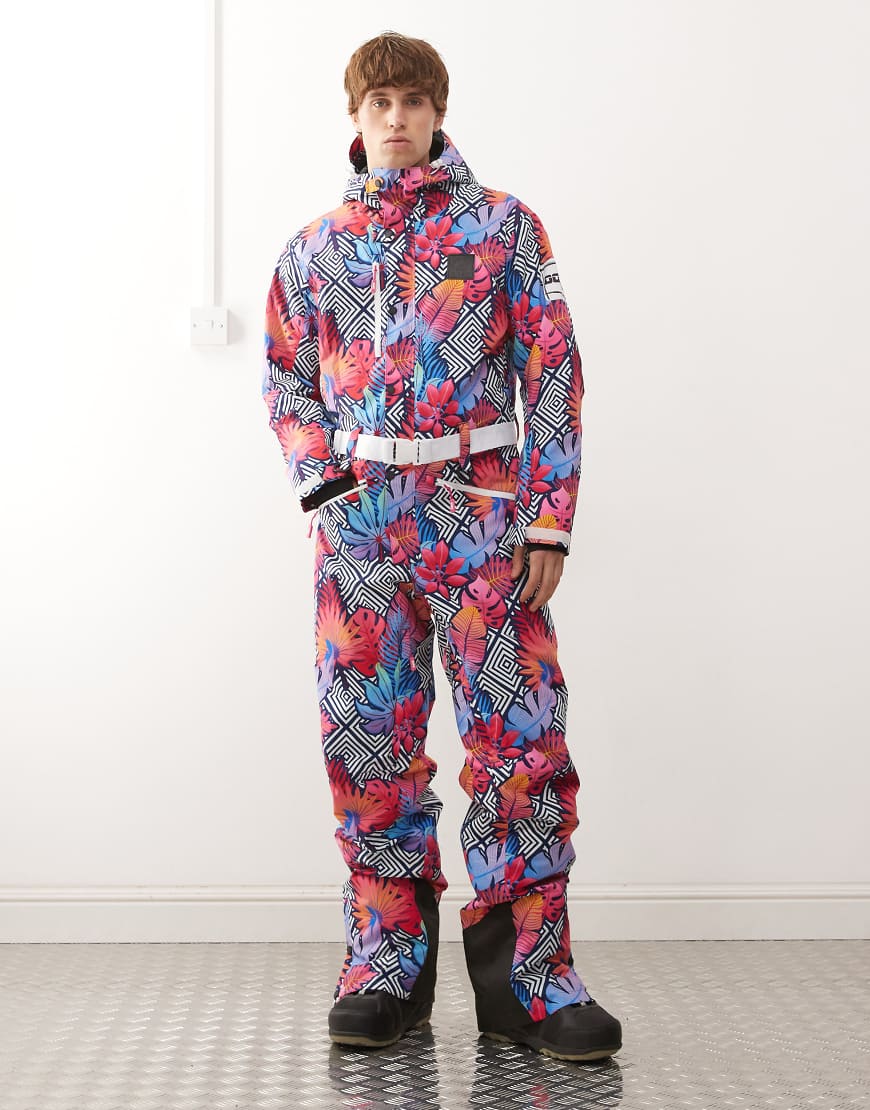 OOSC - Big Poppa - Bunter Herren-Skianzug von OOSC