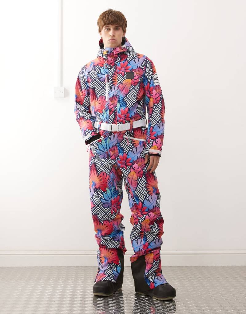 OOSC - Big Poppa - Bunter Herren-Skianzug von OOSC