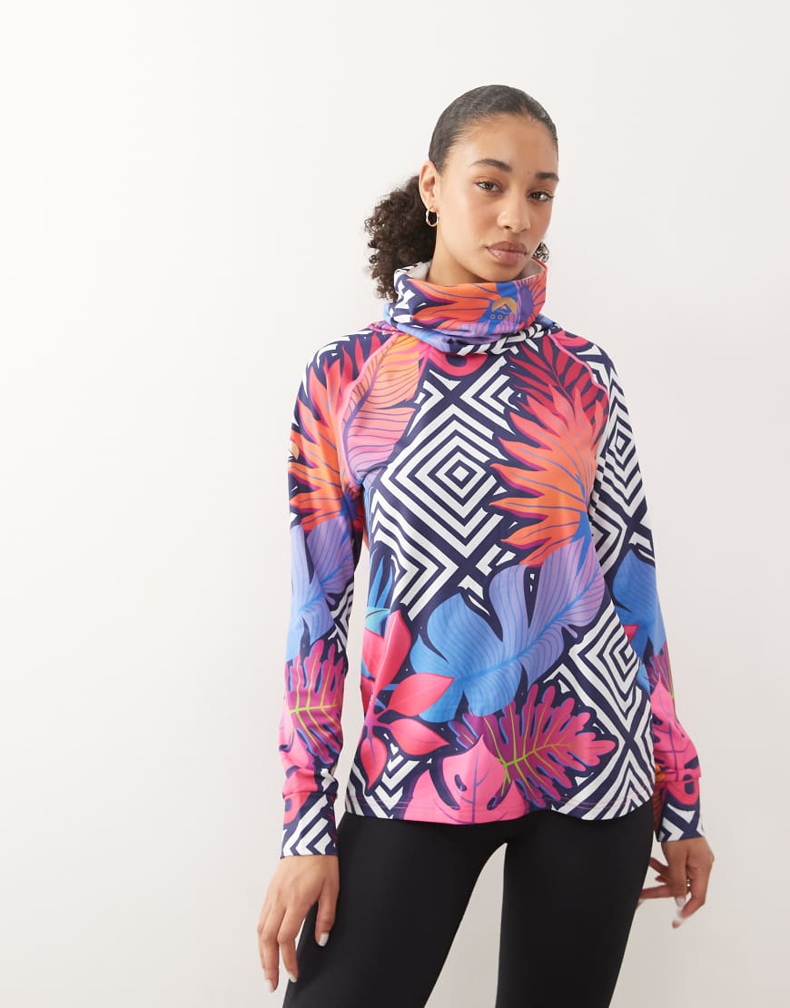 OOSC - Big Poppa - Hochgeschlossenes Baselayer-Oberteil für Damen in Bunt von OOSC