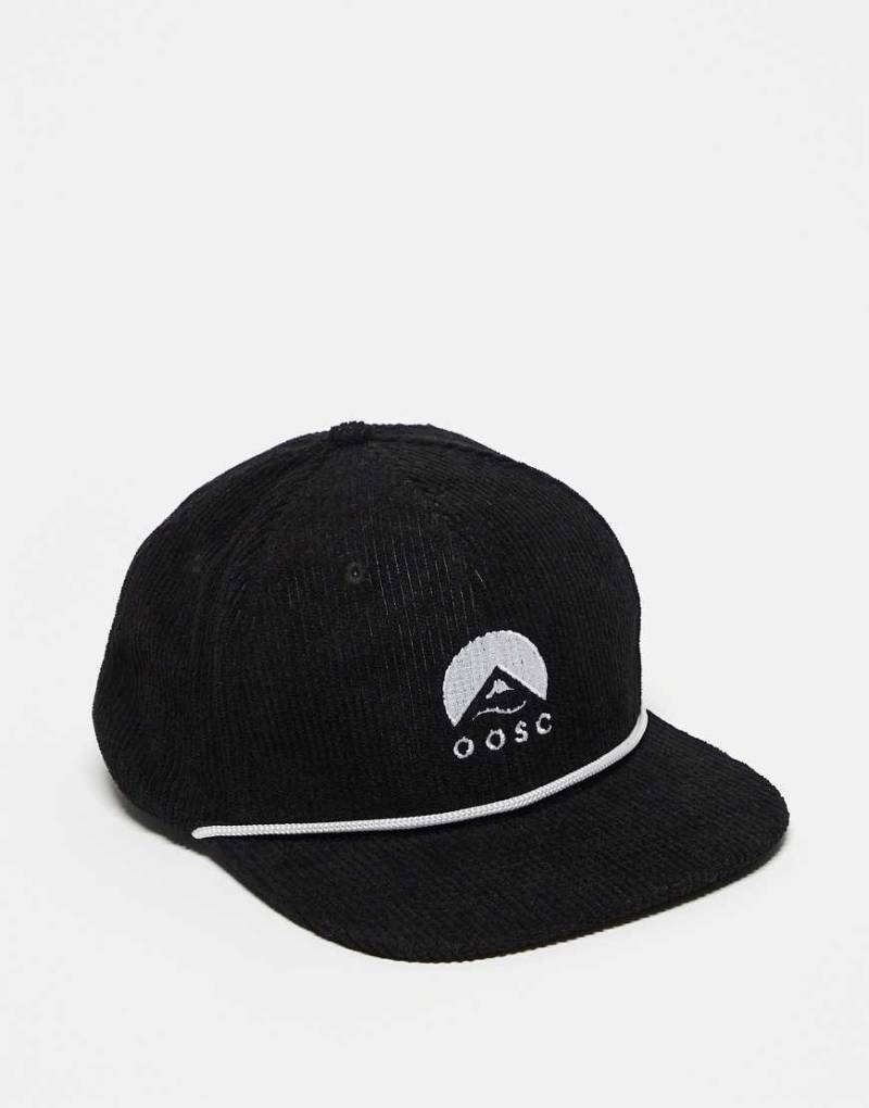 OOSC - Classic - Cord-Cap in Schwarz von OOSC