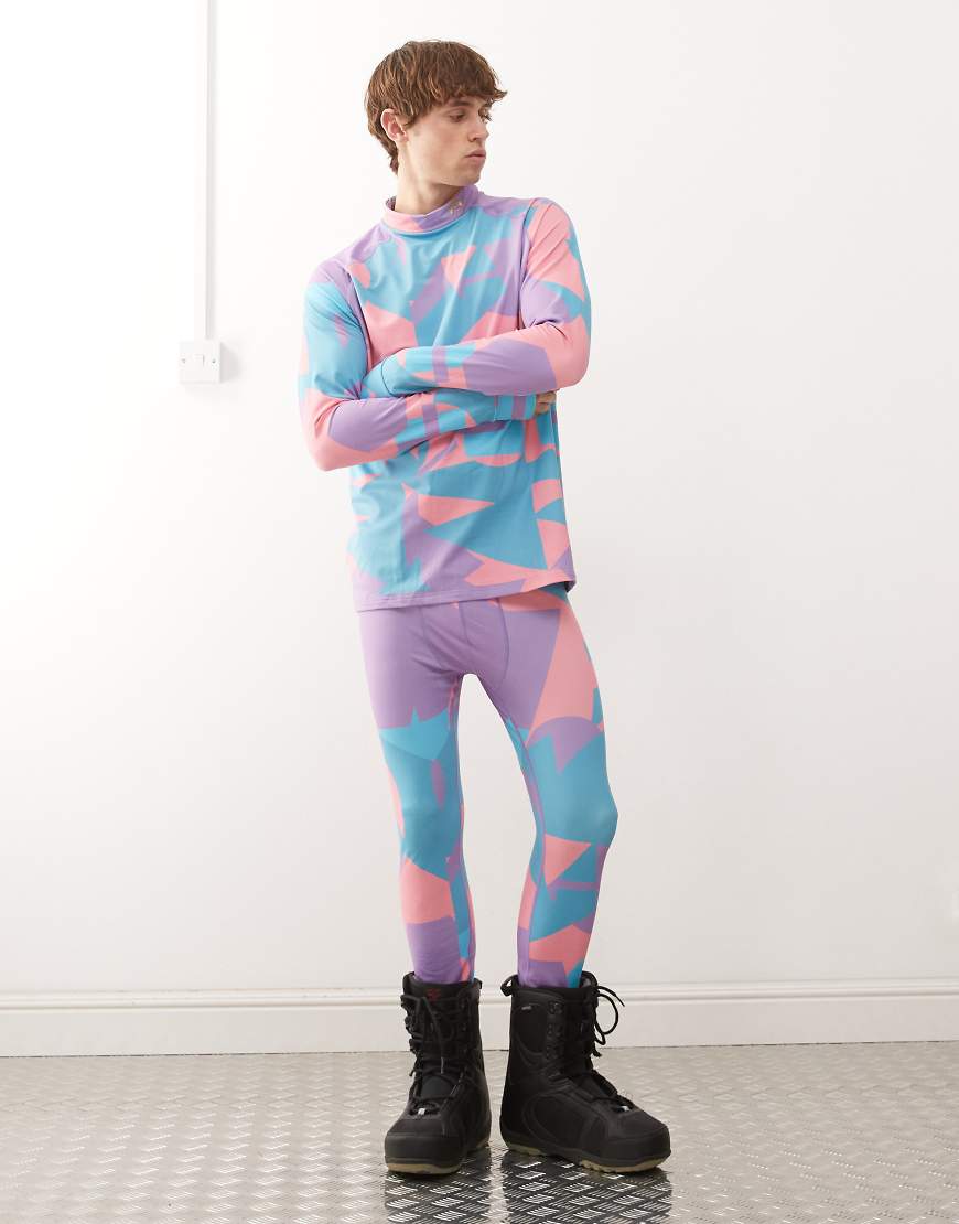 OOSC - Del Mar - Mehrfarbige Baselayer-Hose für Herren-Bunt von OOSC