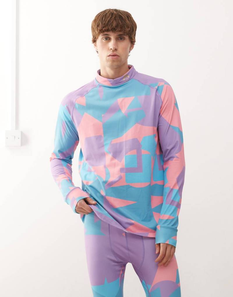 OOSC - Del Mar - Mehrfarbiges Baselayer-Oberteil für Herren-Bunt von OOSC