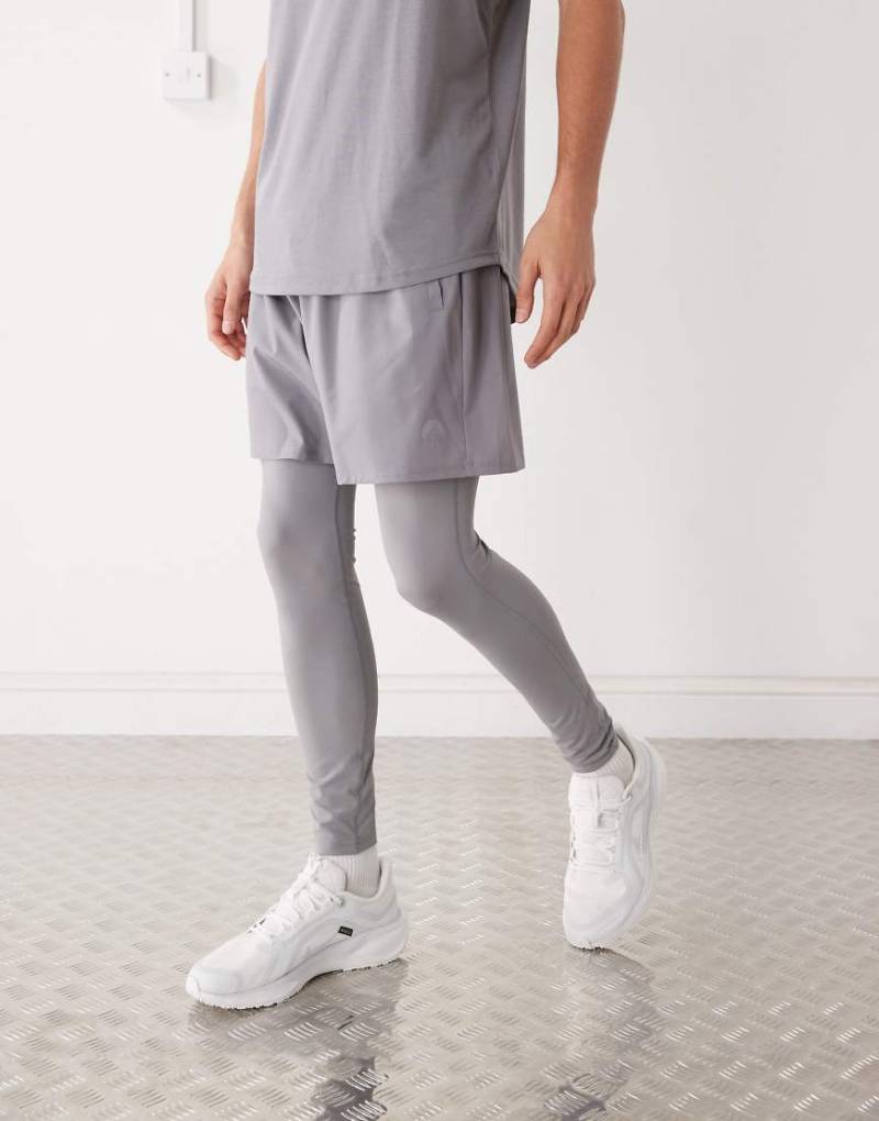 OOSC - Elite Activewear - Leggings in Grau von OOSC