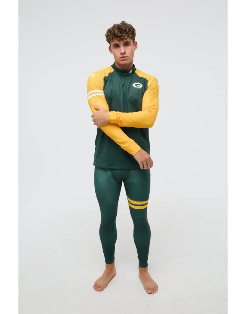 OOSC - Green Bay Packers - OOSC x NFL - Buntes Baselayer-Oberteil für Herren-Grün von OOSC