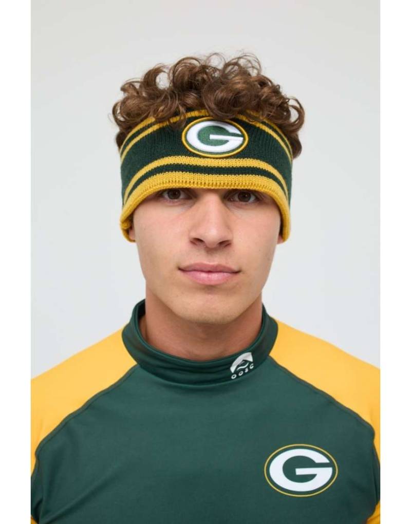 OOSC - Green Bay Packers - OOSC x NFL - Buntes Stirnband-Schwarz von OOSC