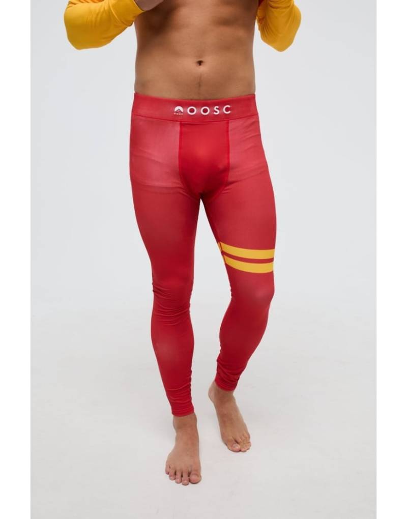 OOSC - Kansas City Chiefs - OOSC x NFL - Bunte Baselayer-Hose für Herren-Rot von OOSC