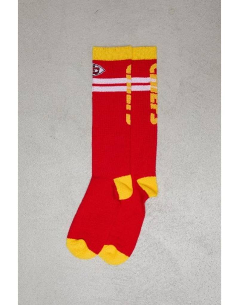 OOSC - Kansas City Chiefs - OOSC x NFL - Bunte Ski-/Snowboardsocken-Rot von OOSC