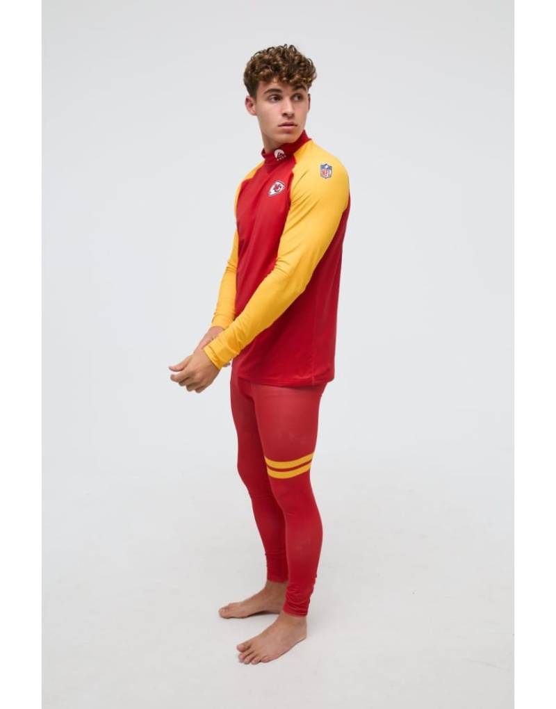 OOSC - Kansas City Chiefs - OOSC x NFL - Buntes Baselayer-Oberteil für Herren-Rot von OOSC