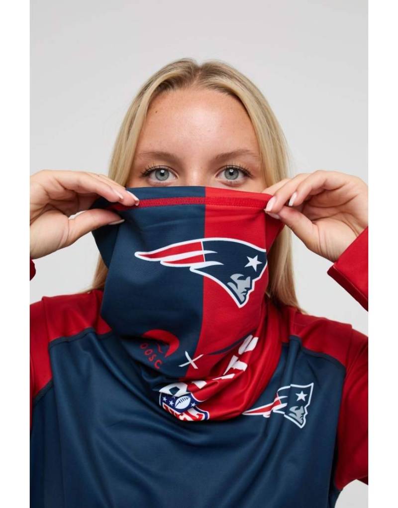 OOSC - New England Patriots - OOSC x NFL - Bunter Halswärmer-Blau von OOSC