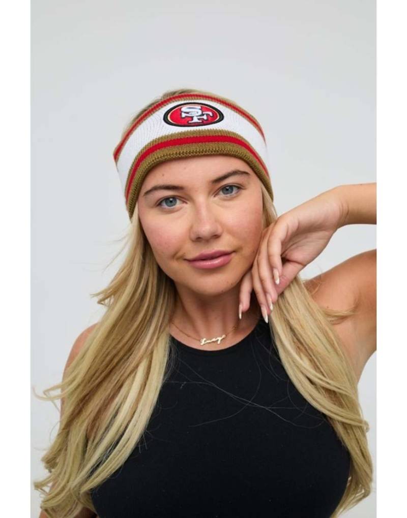 OOSC - San Francisco 49ers - OOSC x NFL - Buntes Stirnband-Braun von OOSC