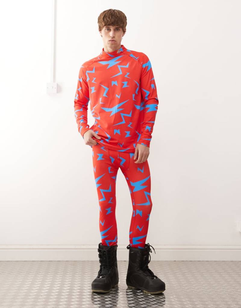 OOSC - Starman - Baselayer-Hose für Herren in Rot von OOSC